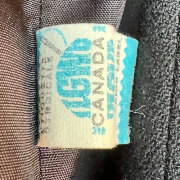 1980s Vintage Black w White Embroidered Trim Skirt and Blazer Suit Set - Picture 10 of 16